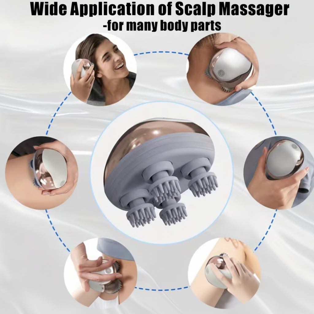 High Resolution Scalp Massager Image